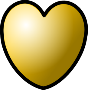 Heart Of Gold Clip Art